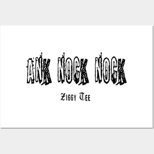 ank nock nock rocker Posters and Art